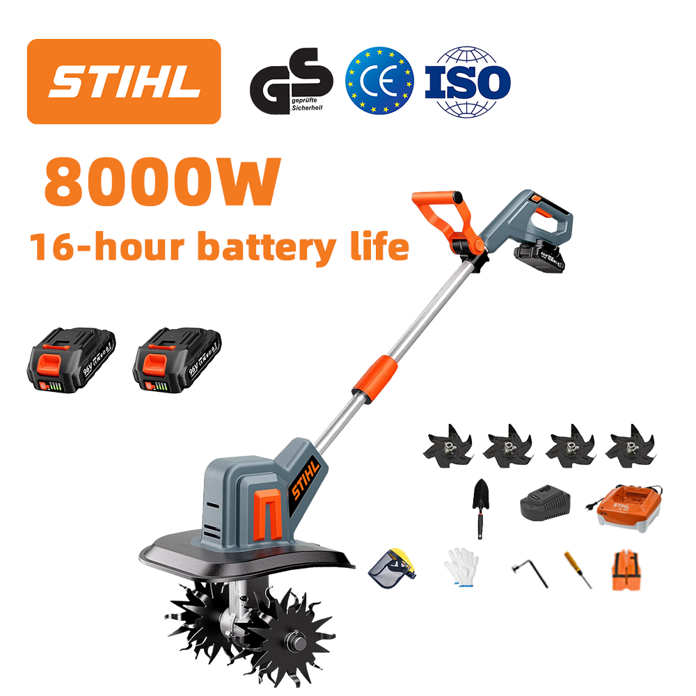 (Výdrž batérie: 16 hodín) 8000W pluh + 96V lítiová batéria * 2 ks + rýchlonabíjačka * 1 ks + lopata * 1 ks + radlica pluhu * 4 ks + rôzne príslušenstvo